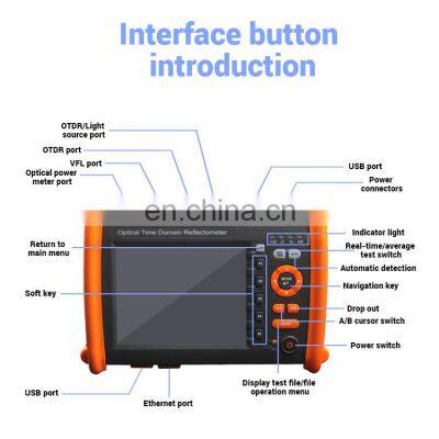 OTDR NK5600 Mini Otdr 1310nm /1550nm High Quality With VFL OPM Light Source Fiber Optical OTDR photo-2