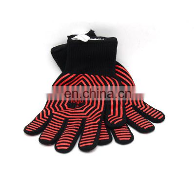 Customized Silicone Heat Resistant Grilling BBQ Oven Use Gloves