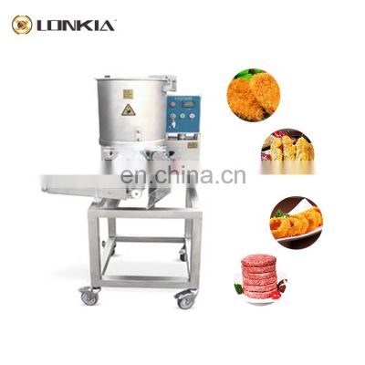 Hot sale Burger Maker Chicken Nugget Making Meat Forming Beef Automatic Patty Machine for sale