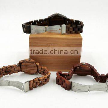 2016 New Design Natural Wooden Environment Friendly Women Man Unisex Wrist Watch photo-2