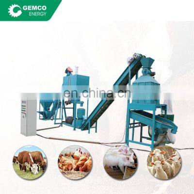 small home sheep feed pellet production line