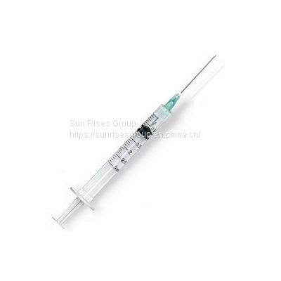 CE approval LABBASIS High Quality disposable retractable self-destruct syringe