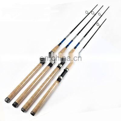 Brand High Carbon Fishing Rod  2.1m/2.4m/2.7m High Strength Nylon real seats Light weight Spinning Fishing lure Rod