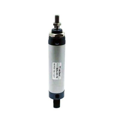 Single Piston Single Acting Aluminum Alloy MAL Series Mini Pneumatic Cylinder With Magnetic photo-4