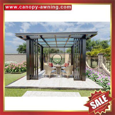 Beautiful Outdoor Park Garden Aluminum Alu Gazebo Pavilion Pagoda Shelter Canopy Awning Manufacturer China photo-5