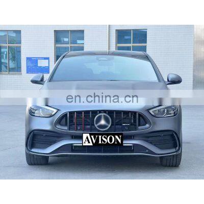 For C Class W206 Front Grille W206 2021 2022 Bra-bus Rocket Model Grill For Mercedes Benz W206 Grille photo-4