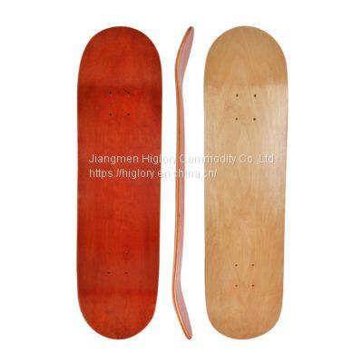 Custom Athletic Pro 7 Ply 100% Northeast Maple Veneer Blank Skateboard Deck photo-5
