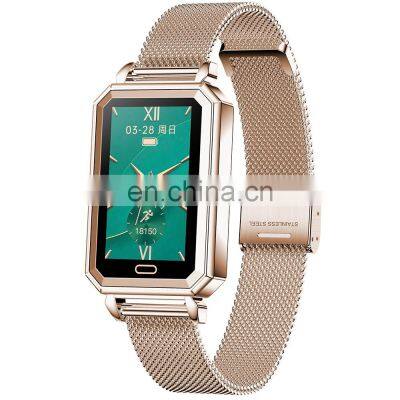 Light Black Sliver Slim Band Little Green Watch Hr Bp Smart Watch Bracelet Ladies Women Kw88 K16 Seri 7 Ht2