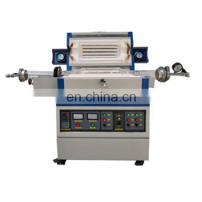 Laboratory 1200 1400 1700 Degree Vacuum Atmosphere Rotary Tube Furnace for Lead Smelting and Quenching and Sintering photo-5