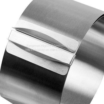 Stainless Steel Baking Moulds Birthday Wedding Kitchen Dessert Cake Decorating Tools Adjustable Mousse Ring Round Cake Molds photo-3
