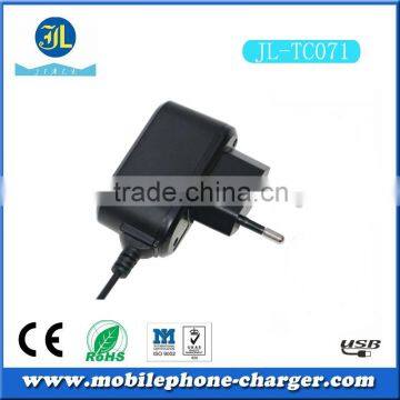 Electronic factory high quality 5v 1a 5w port EU plug round usb wall charger