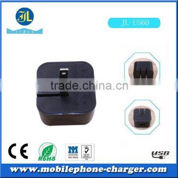 US Folding Plug Universal Wall USB Travel Charger With Customized Logo photo-6