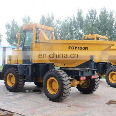 Front End Loader Loader 10 Ton 4 Wheel Mini Dumper Truck photo-5