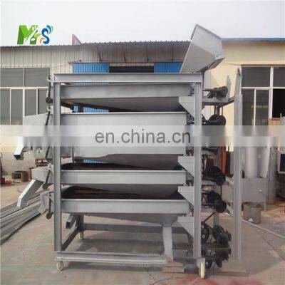 High Quality Groundnut 5 Levels Sorter Efficient Nuts Kernel Vibrating Sieve Equipment Automatic Peanut Sieving Machine For Sale photo-4