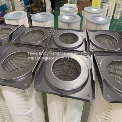 Laser cutting filter element of fume filter cartridge Toray PTFE coated filter element