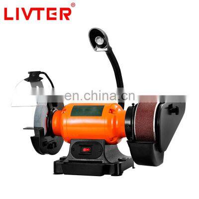 LIVTER 6in Grinding Wheel Belt Integrated Machine Woodworking Bench Grinding Tool Polisher Wire Wheel Cloth Wheel Machine photo-2