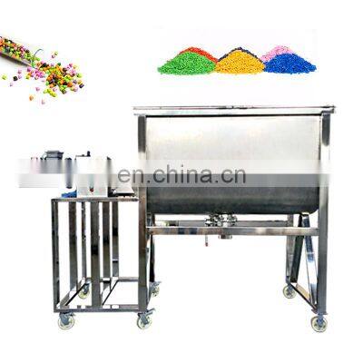 1000L Chemical Double Plastic Paddle Drum Machine Equipment Bean Mixer Feed Grain Mixer Horizontal Ribbon