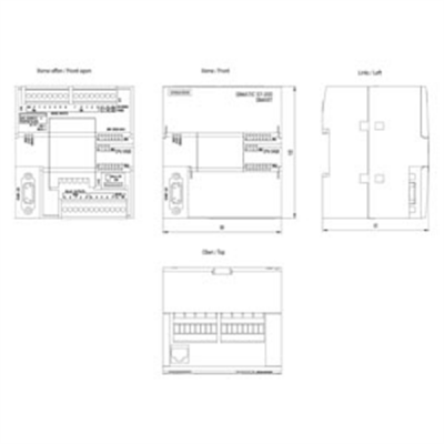 S7-200SMART Siemens SR20 Standard CPU Module Relay Output 6ES72881SR200AA1 photo-2