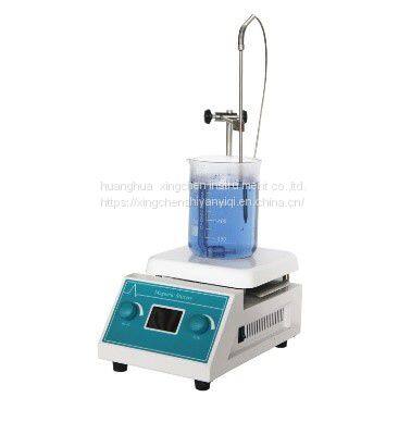 A magnetic stirrer