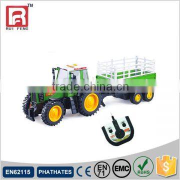 Green color Plastic RC Toy Trucks And Trailers