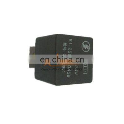 Original Truck Spare Parts Shacman F2000/L3000/M3000/F3000/X3000 Weichai WP10/WP12/WD13 81.25902.0459 Relay