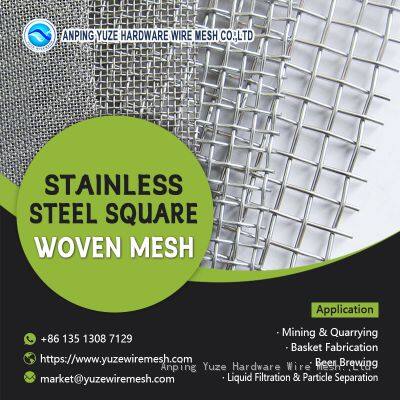Stainless Steel Square Woven Mesh photo-3
