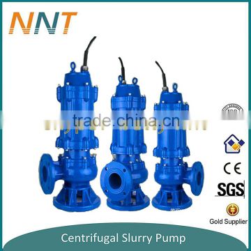 Submersible slurry pump motar cutter pump