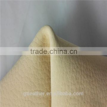 Light color cow leather for summer leather goods