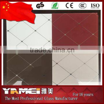 Hot sale! glass kitchen door design for CE SGS