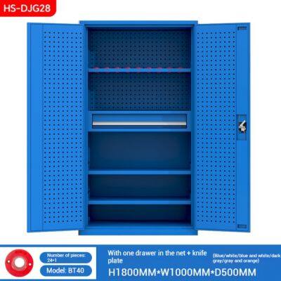 Professional Workshop Tool Cabinet With Drawer and Knife Plate Customizable Configuration BT40 Model for Efficient Storage