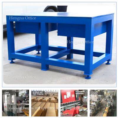 Hochtemperaturbeständiger Schwerlast-Stahlarbeitsplatz für Metallhüttenwerke – Hitzebeständiger Arbeitstisch für die Warmwalzstahlverarbeitung