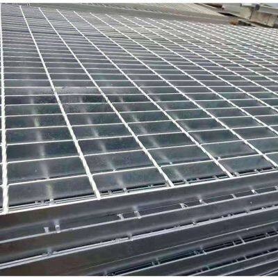 Factory Direct Supply Hot Dip Galvanized Steel Grating Heavy Duty Welded Metal Bar Grating for Industrial Floor and Trench