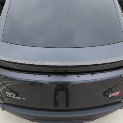 ABS P Spoiler for Model Y Juniper - Enhances Rear Downforce & Styling photo-2