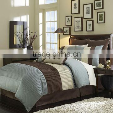 hot selling patchwork polyester sateen summer comforter set