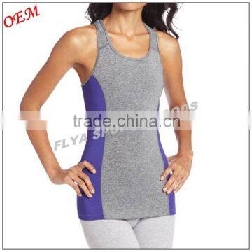 Women's Racer back gym tank top