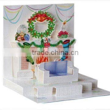 Luxury Chirstmas 3D Greeting card