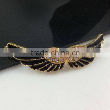 SC8014 zinc alloy pendant accessory express alibaba lucky charm baby pendant white angel wings jewelery discount price