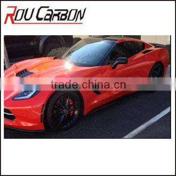 carbon fiber full body kits fit for Chevrole Corvett stingray C7 vent