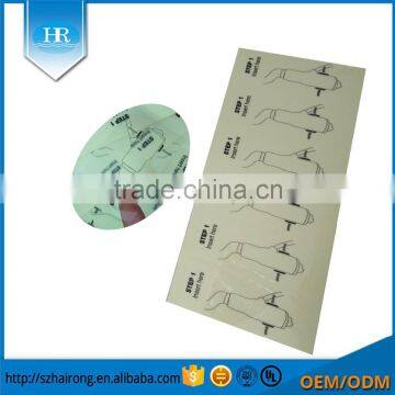 PE HD Cycle Transparent Sticker photo-6