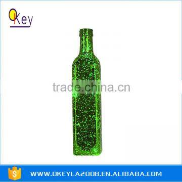 New Hot Selling 750ml Clean Glass Champagne Bottle With LED Light