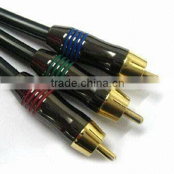 Gold plated RCA cable