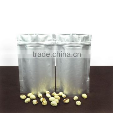 Best Price Aluminum Foil Stand Up Nuts Pouch with Silver Color