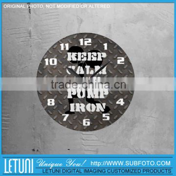 Word Sport Wall Clock For Gym