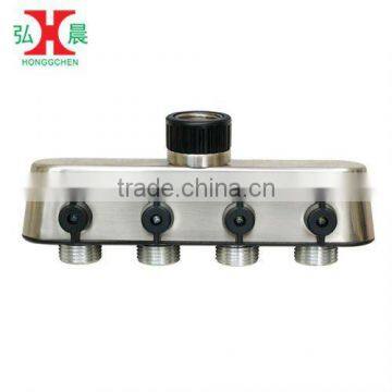 4 Way Shut Off Newest Top Grade Hose Faucet Manifold