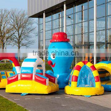 Funny Adult Inflatable Obstacle Course Inflatable Octopus Playground for Sale photo-5