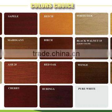 Solid Wood Interior Outdood Hard Wood Cherry Plain Wood Bathroom Door photo-4