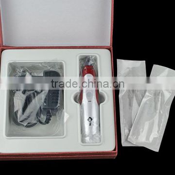 Electric Microneedle Derma Pen Stamp Auto Micro Needle Roller Skin Therapy Wand