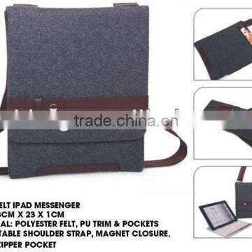 Felt Tablet Messenger Bag