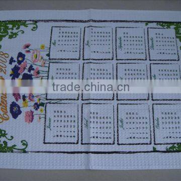 Beautiful 100% Cotton Printing Face Towel Red Green Yellow photo-2