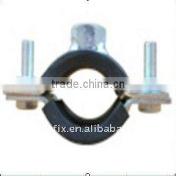 heavy duty pipe clamp with rubber